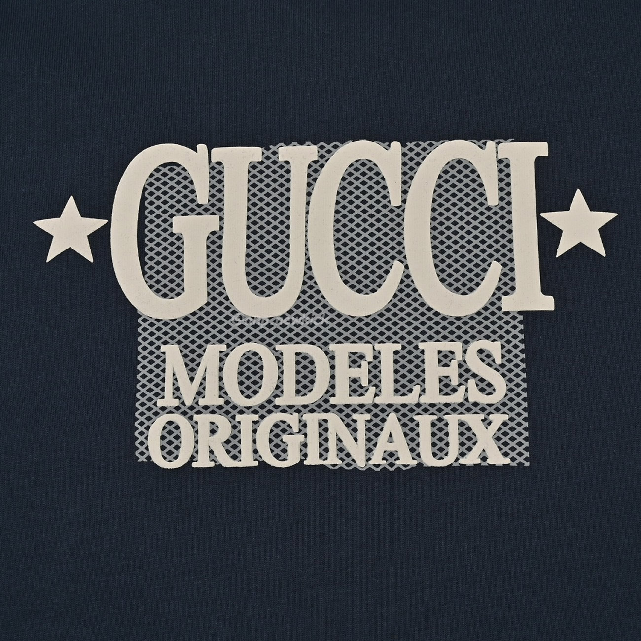 Gucci 24ss Star Tag G Letter Printed Short Sleeved T Shirt (10) - www.newkick.vip